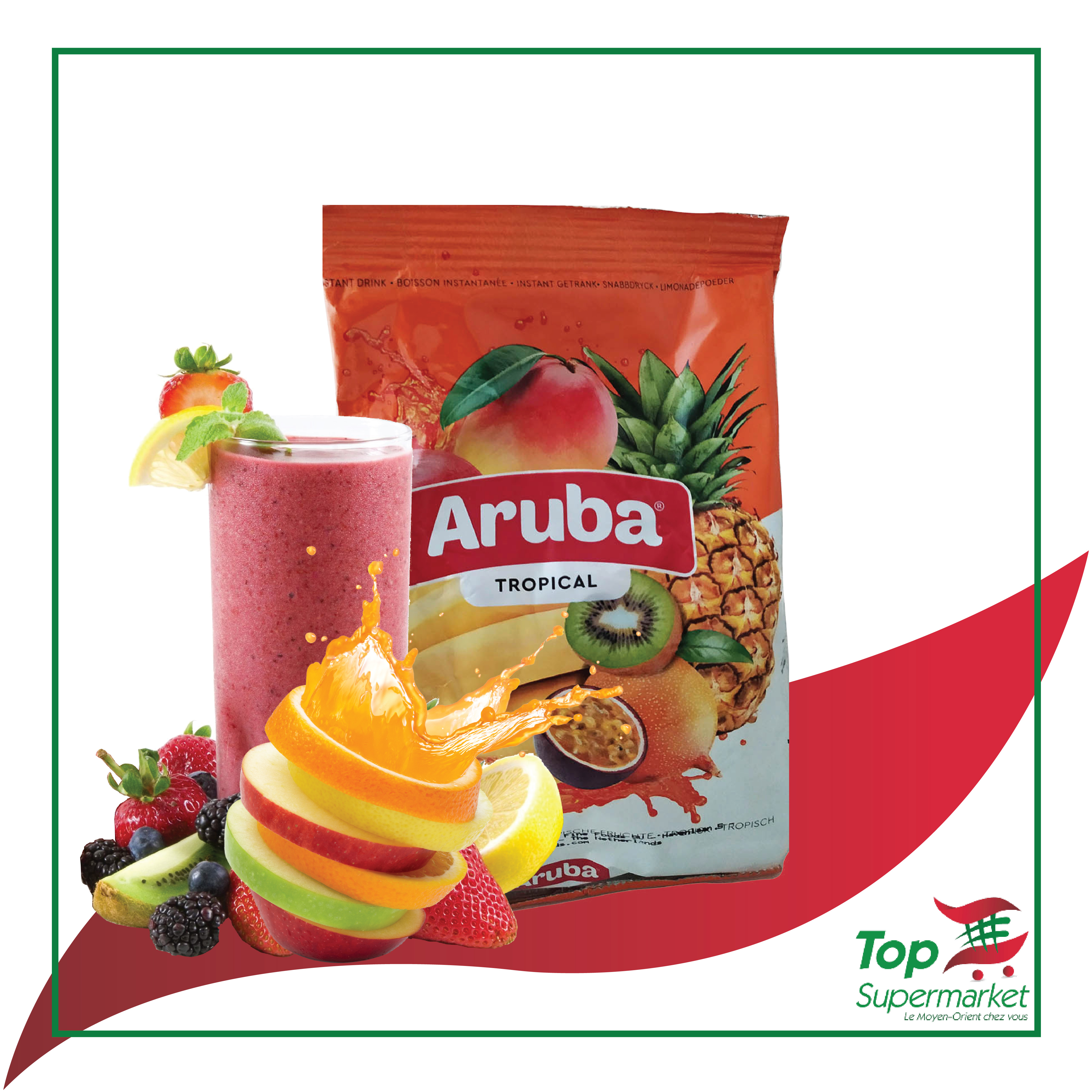 Aruba jus en poudre Tropical 750gr